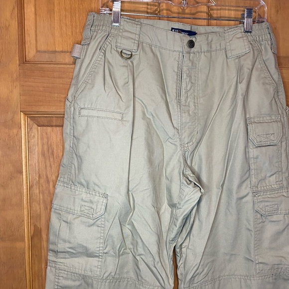 5.11 Tactical pants Tan Khaki Police Fire Dept Pants - Picture 4 of 7